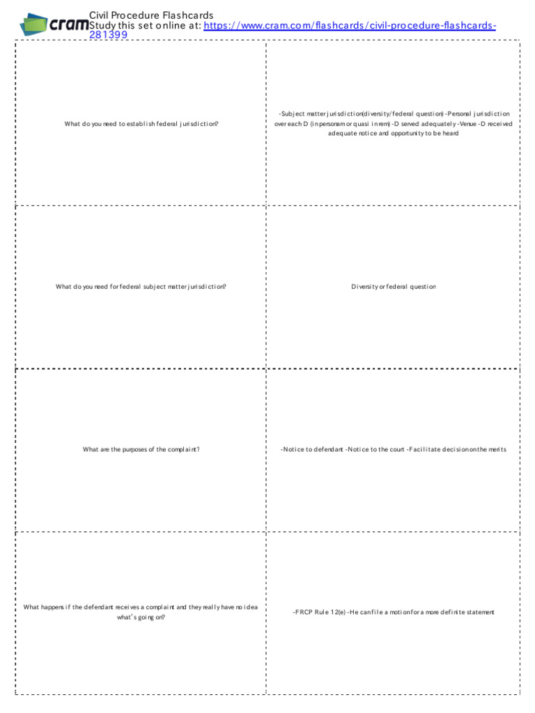 civil-procedure-flashcards-pdf-justice-crime-violence