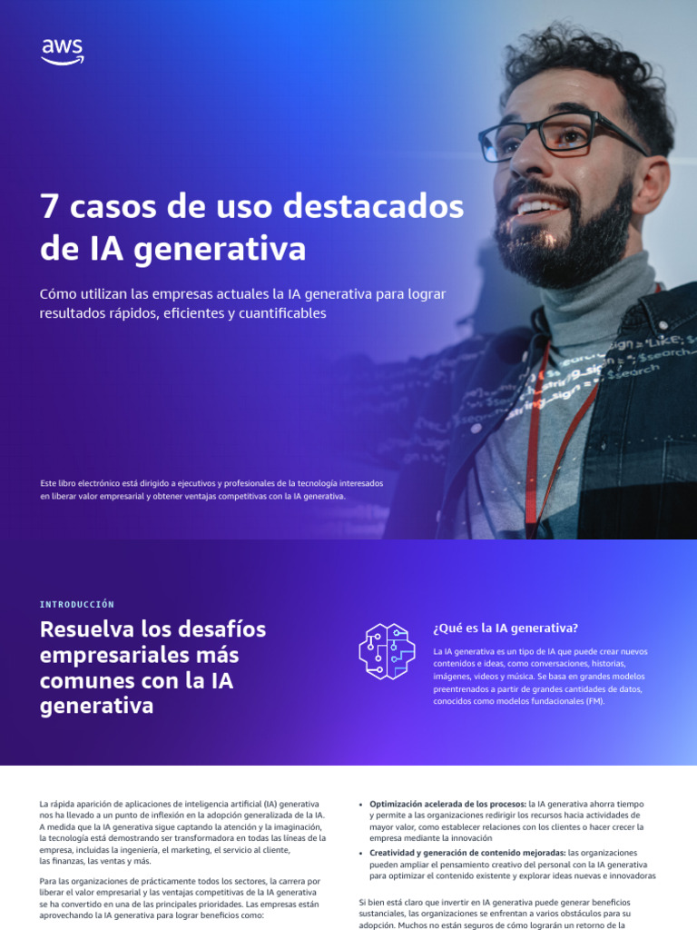 7 Leading Generative Ai Use Cases Es XL | PDF | Inteligencia artificial ...