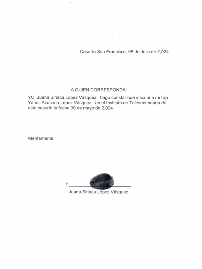 Carta Juana Lopez PDF