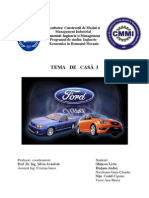 Compania Ford Motor Este Una Dintre Cele Mai Import Ante Si Cunoscute Marci