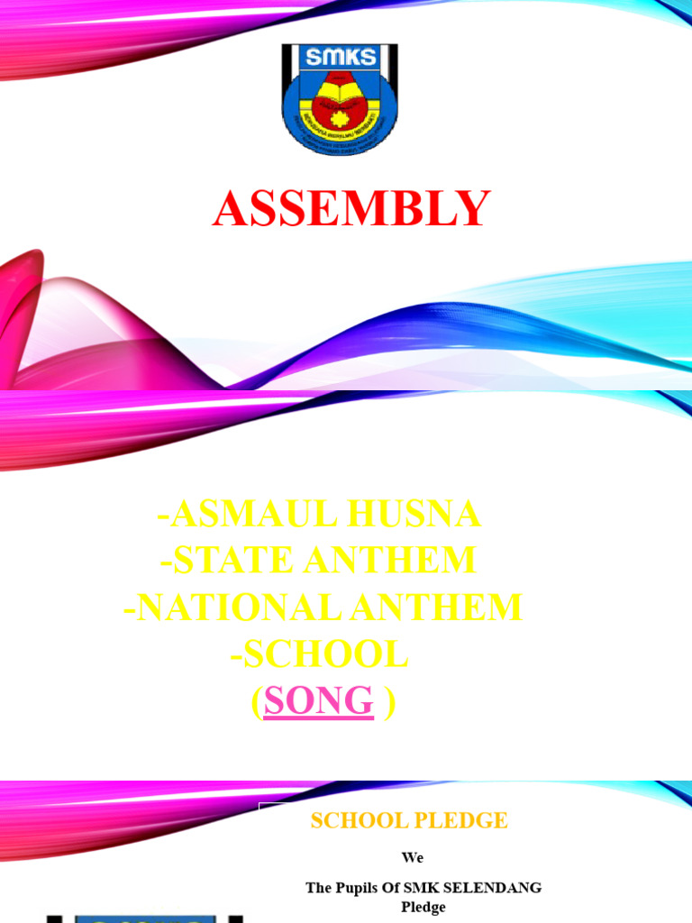Assembly | PDF | Language Arts & Discipline | Wellness