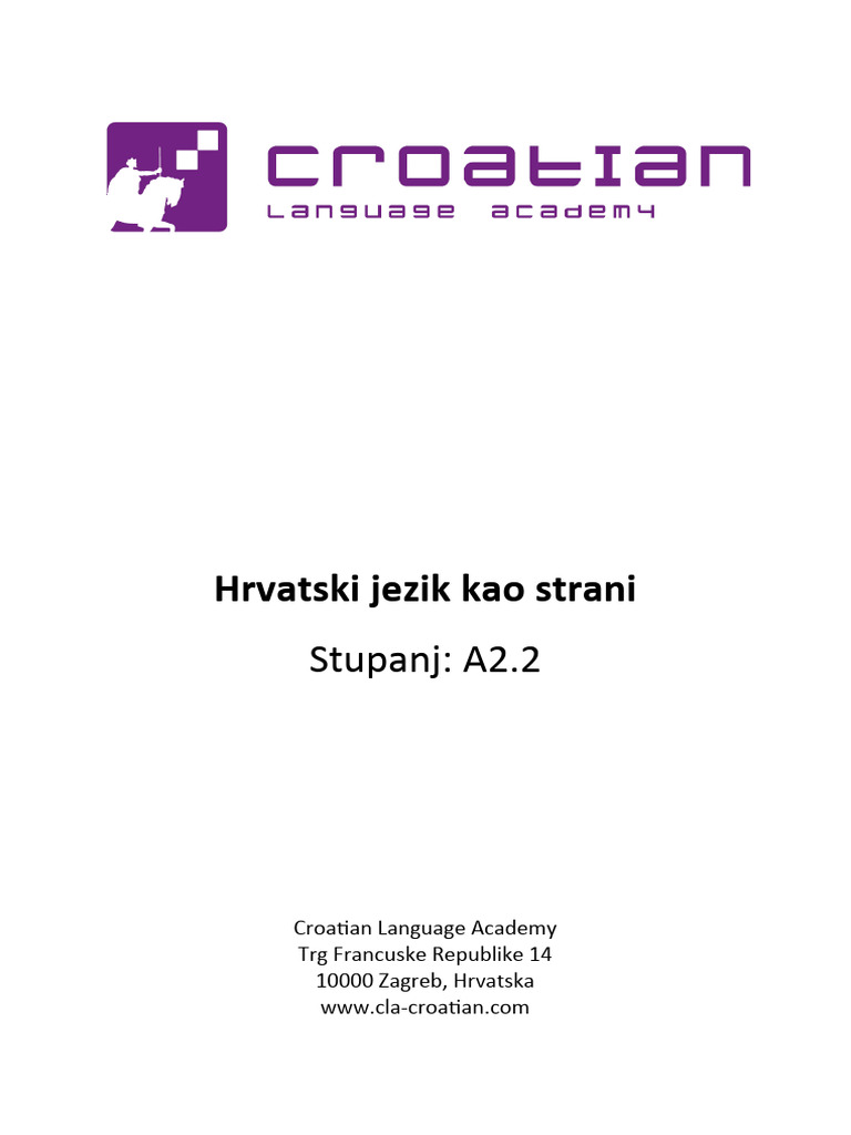 CLA A2.2 Skripta | PDF