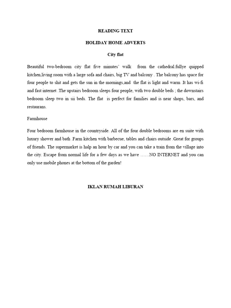 Reading Text | PDF