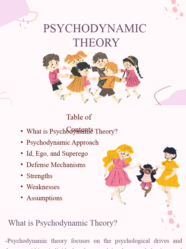 Child Psychology Illustrative Presentation | PDF | Id | Psychodynamics