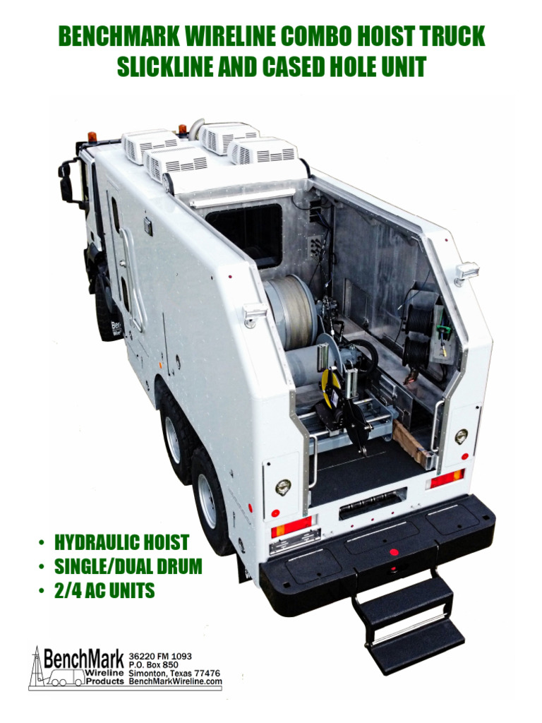 Bench Wireline Truck Dual Drum C2022-Feb-04 | PDF | Home & Garden ...