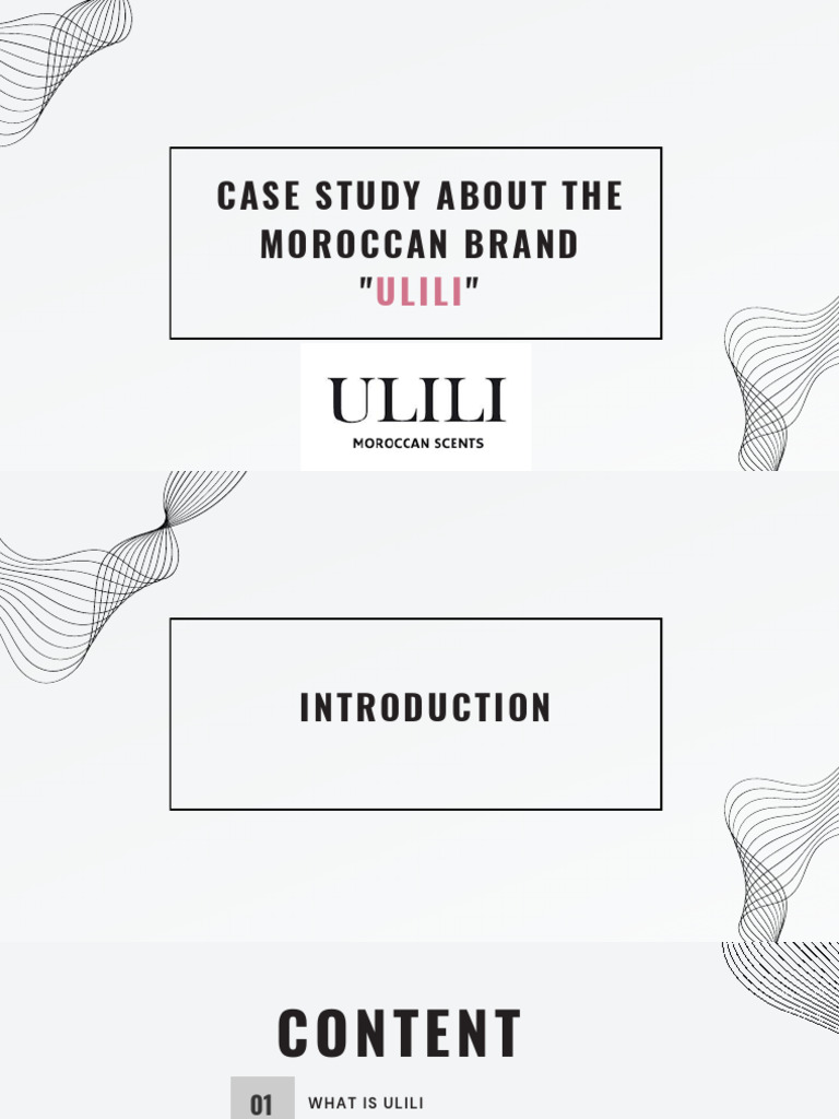 Ulili: Moroccan Scents Market Analysis | PDF | Brand | Marketing