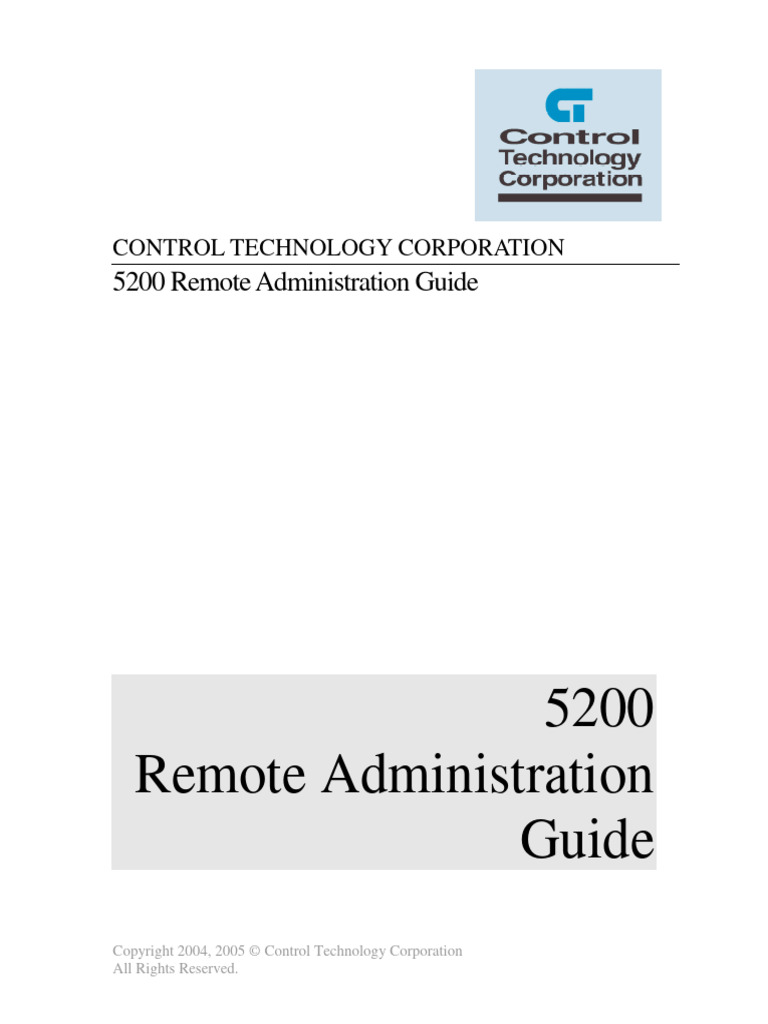 5200 Remote Administration Guide | PDF | File Transfer Protocol ...