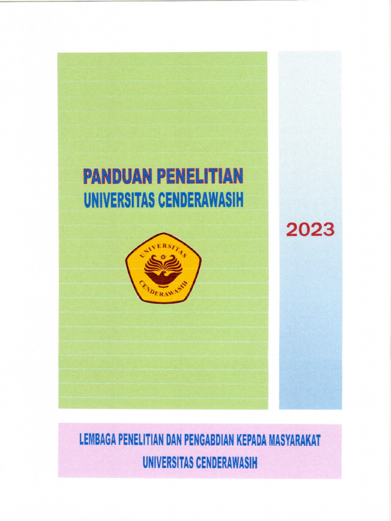 Panduan Penelitian PNBP Tahun 2023 | PDF