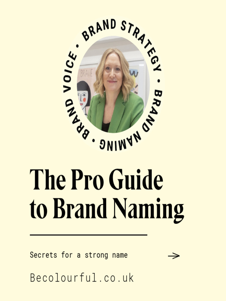 Pro Guide To Brand Naming 1718108222 | PDF