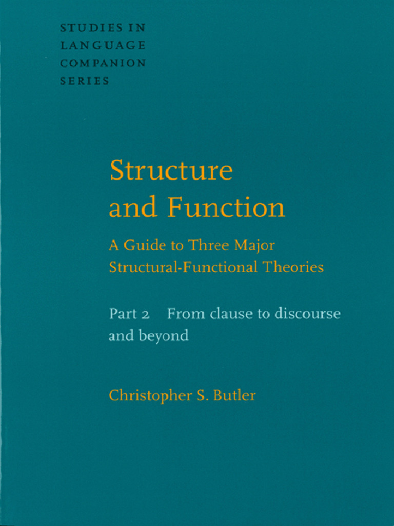 Structural-Functional Theories Explained | PDF | Sentence (Linguistics ...