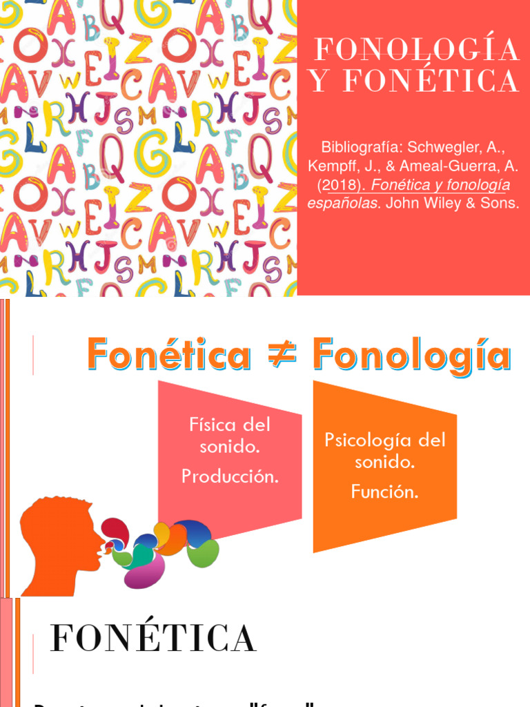 Tema #4 Fonética y Fonología - Articulación de Fonemas | PDF | Fonética ...