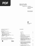 Download Karl-Otto Apel - Selected Essays Vol 1 Towards a Transcendental Semiotics by Ryan Hubbard SN74956082 doc pdf