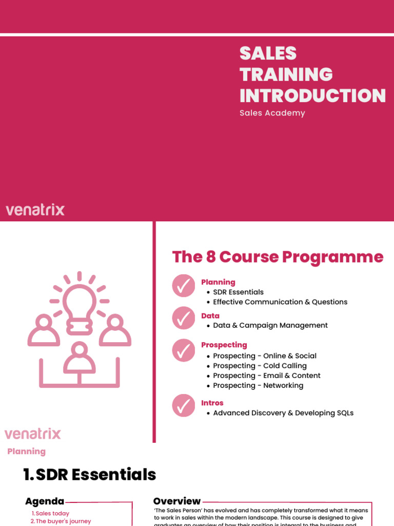 Comprehensive Sales Training Program | PDF | Sales | Communication
