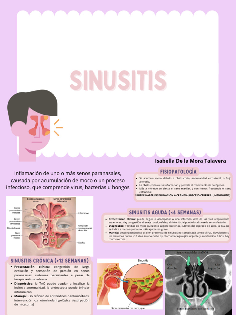 Sinusitis | PDF | Microbiología | Ciencias de la Salud