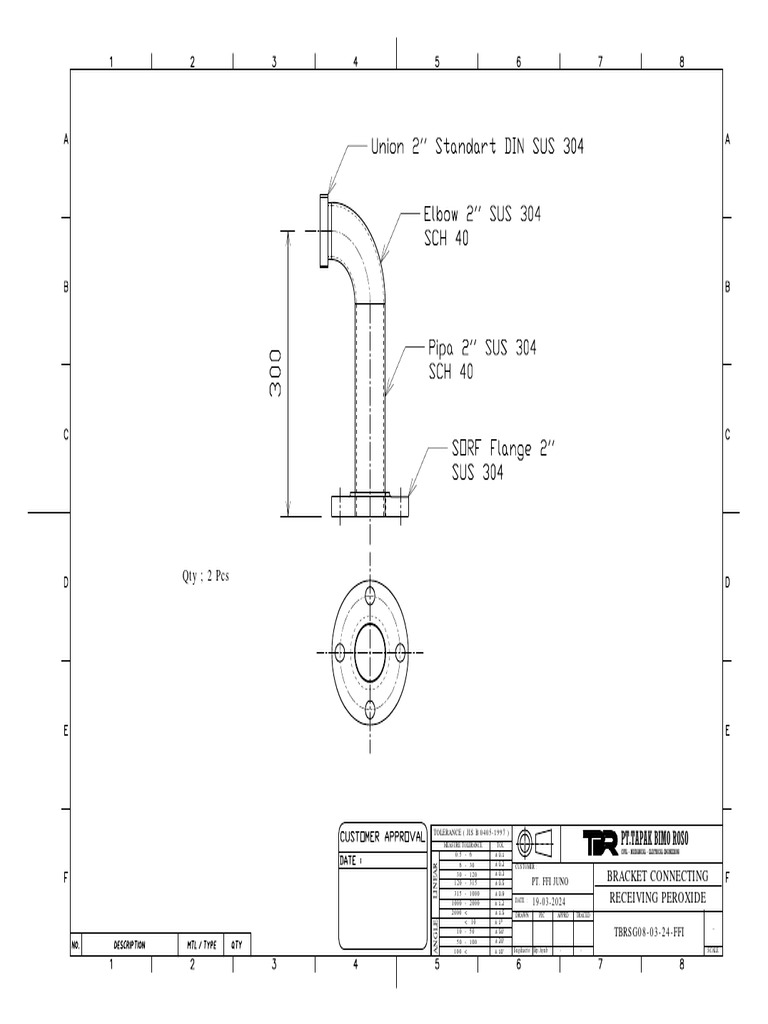 Bracket Connection Receiving Peroxide | PDF
