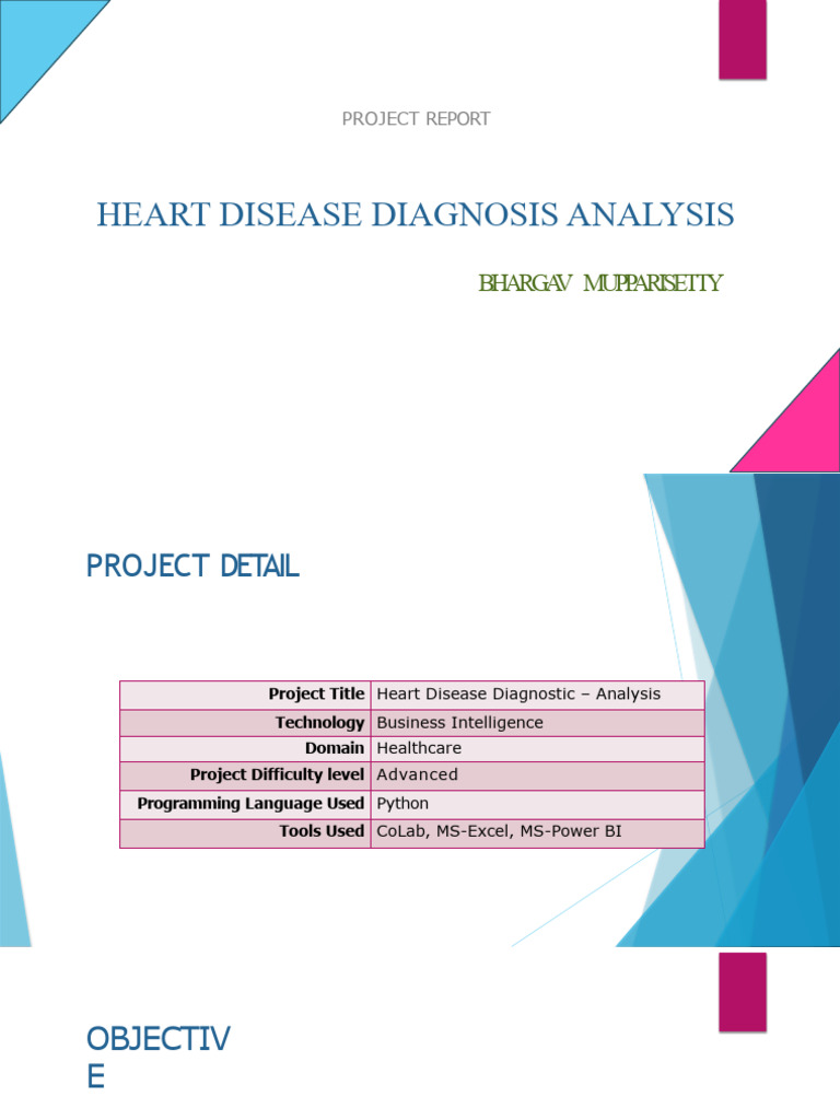 Heart Diceas Project Report | PDF | Coronary Artery Disease | Heart