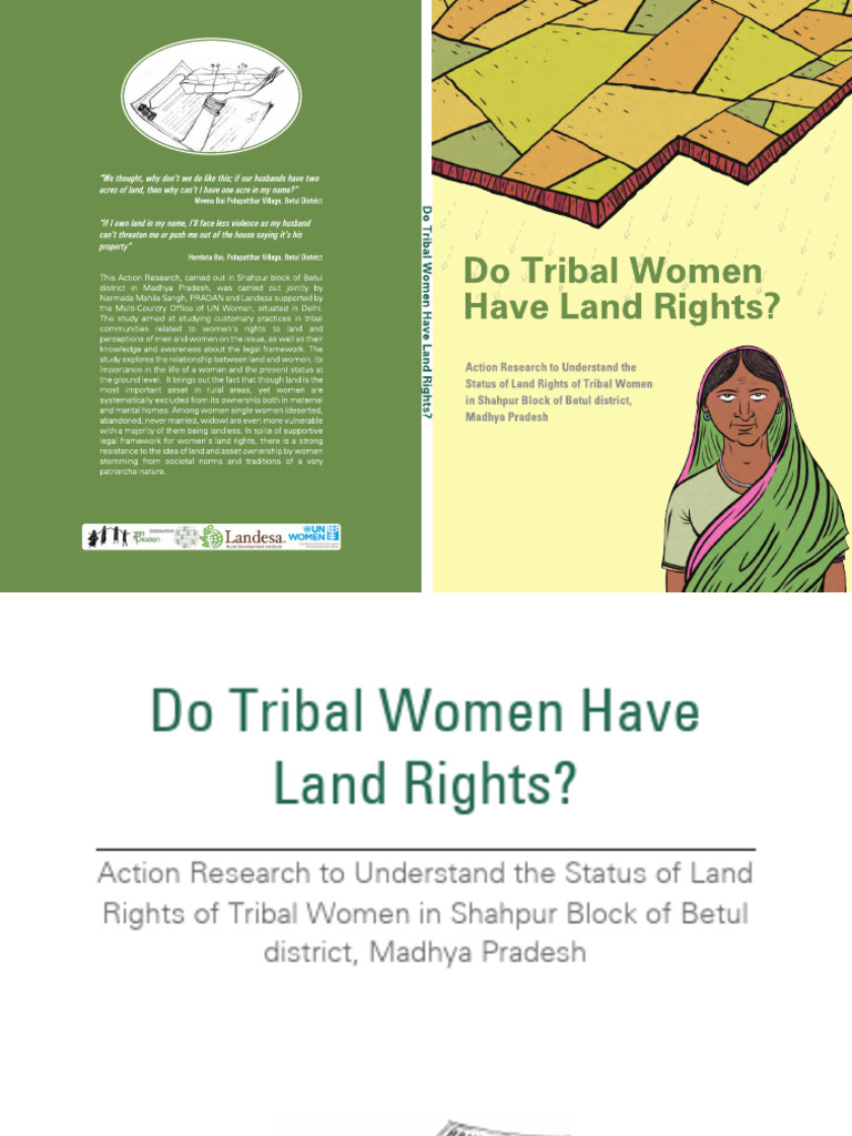 Do Tribal Women Have Land Rights | PDF | Politics