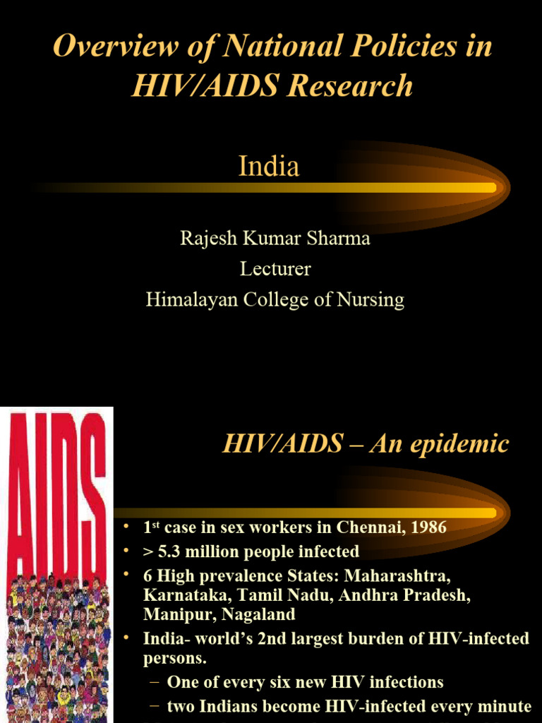 National Policies on HIV/AIDS in India | PDF | Hiv/Aids | Management Of ...