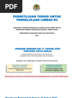 Contoh Rintek Limbah B3 | PDF
