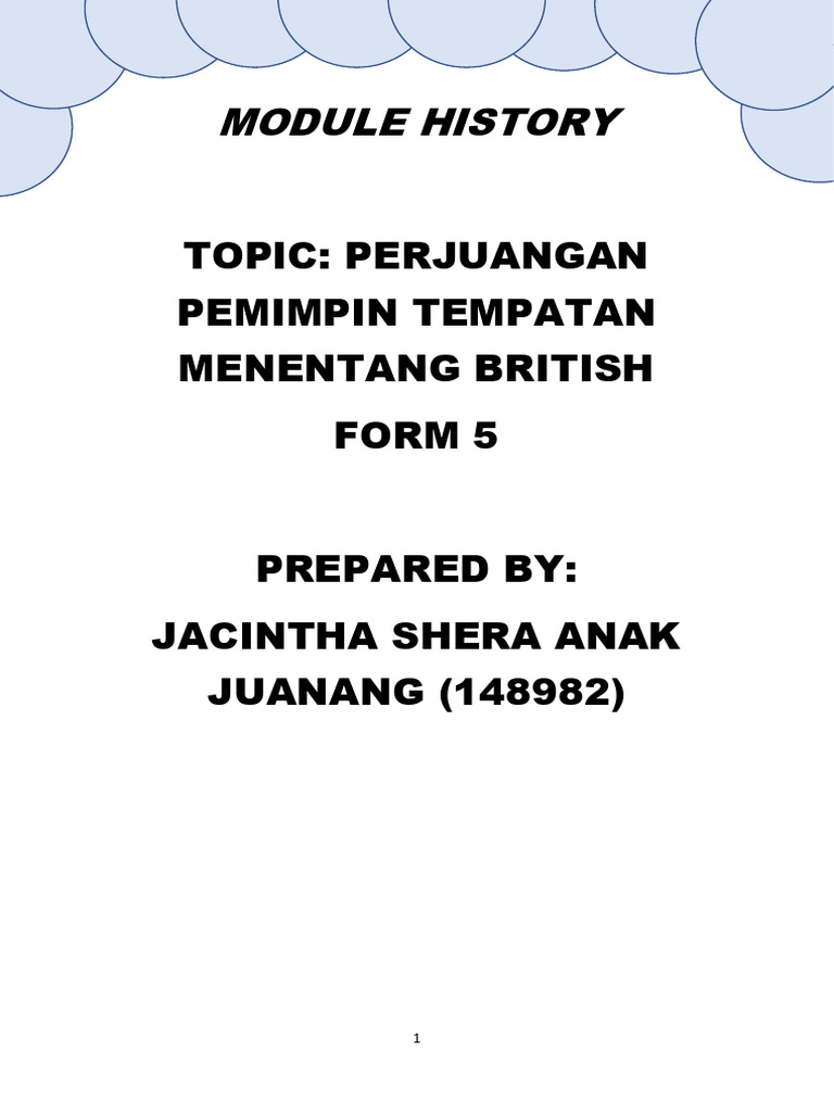 Final Module Jacintha Shera Pdf Multiple Choice Lesson Plan