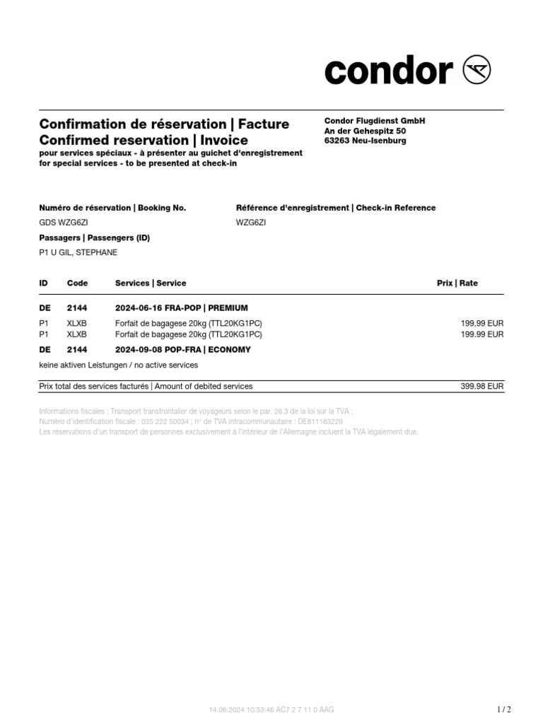 Confirmation | PDF