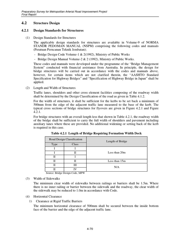 Metropolitan Road Improvement Structure Design | PDF | Deep Foundation ...