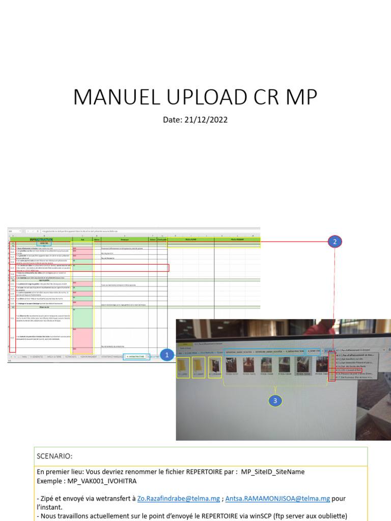 Manuel d'Upload CR MP | PDF | Informatique