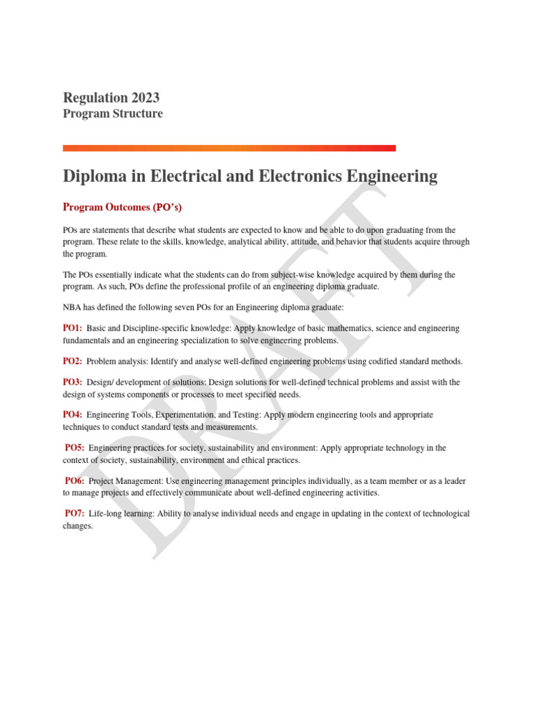 Deee - Course Code Index | PDF | Engineering | Science