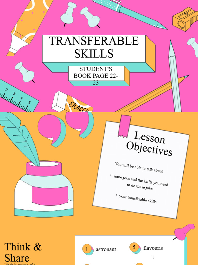 Transferable Skills for Various Jobs | PDF | Career & Growth