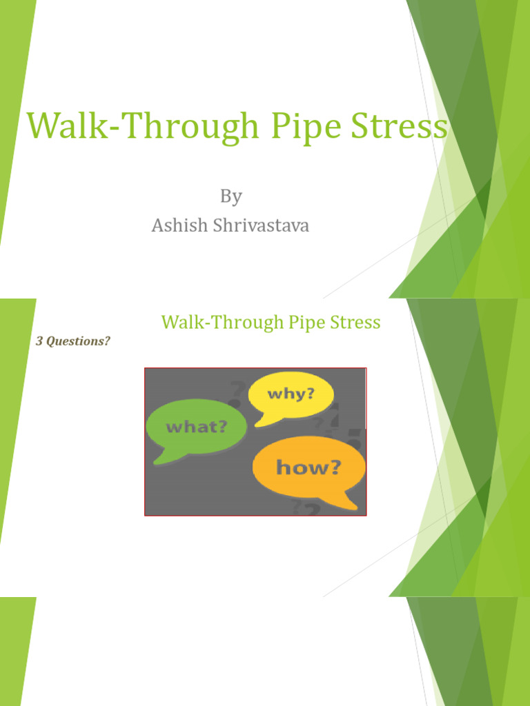 Essential Guide to Pipe Stress Analysis | PDF | Pipe (Fluid Conveyance ...
