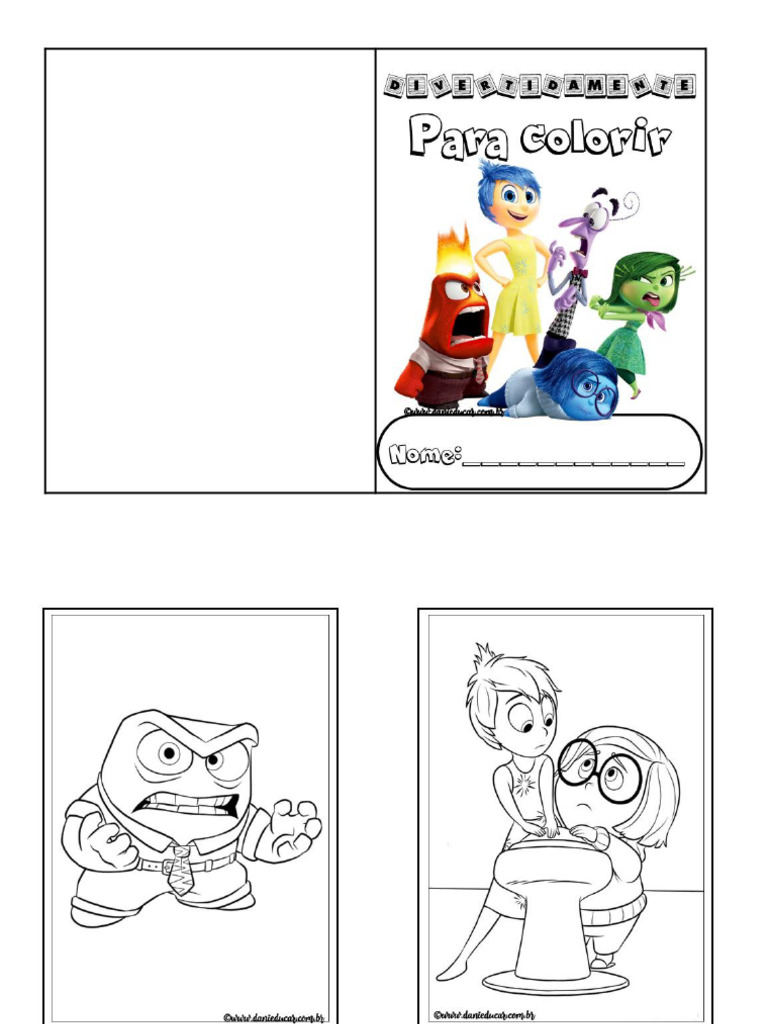 Livrinho Para Colorir Divertidamente | PDF