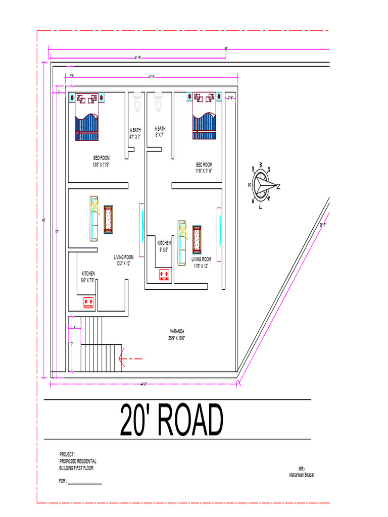 Proposed First Floor Residential Plan | PDF