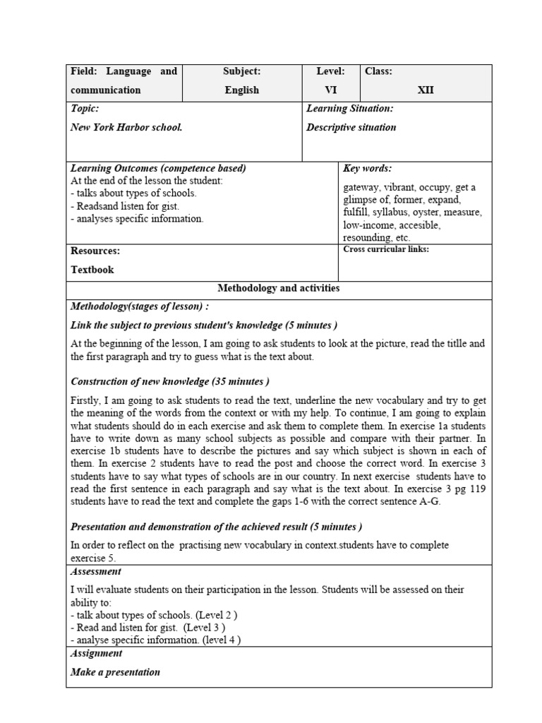 9 new york harbor school xii pdf vocabulary cognitive science