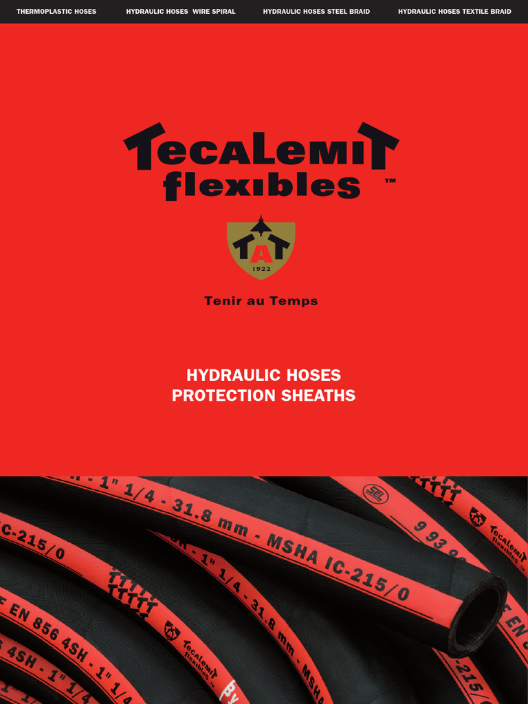 Hydraulic Hoses 2021 Pdf Hose Electrical Wiring