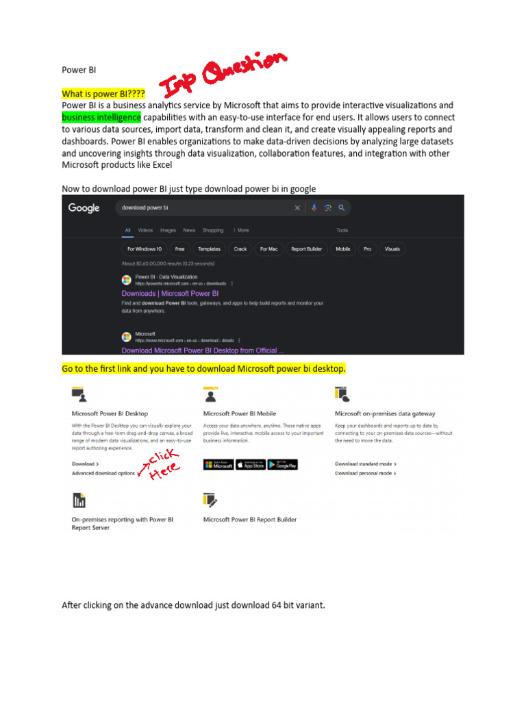 Power Bi Pdf Table Database Business Intelligence