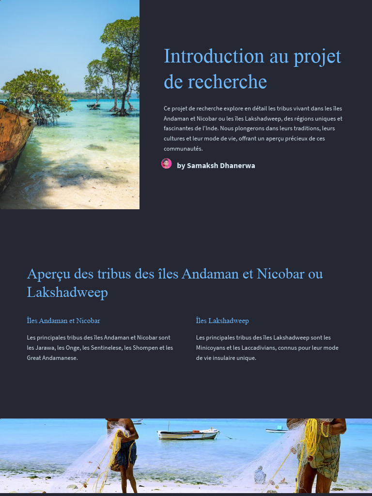 Introduction Au Projet de Recherche | PDF