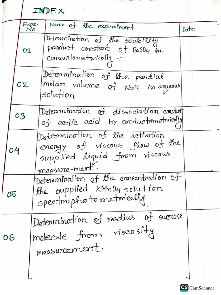 Physical Practical Khata | PDF