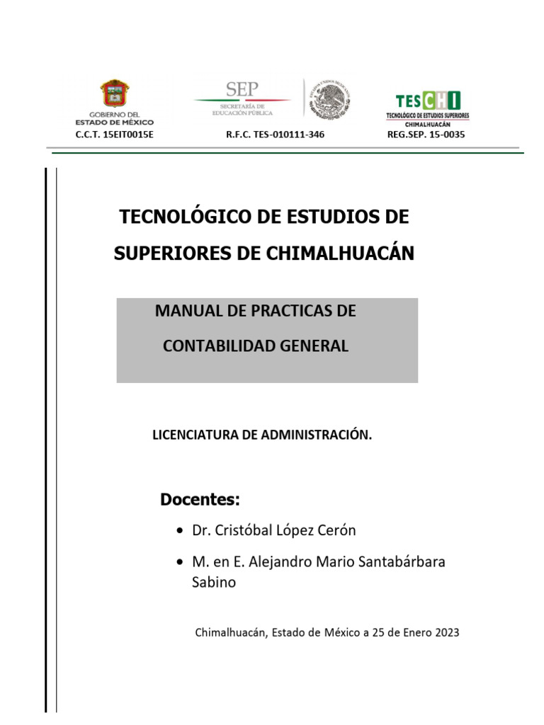 Apuntes De Contabilidad General Pdf Estado De Resultados Contabilidad