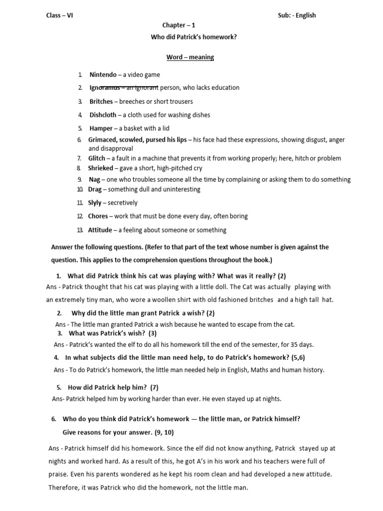 VI Chapter 1 | PDF