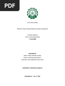 ACCCOB2 Reflection Paper 2