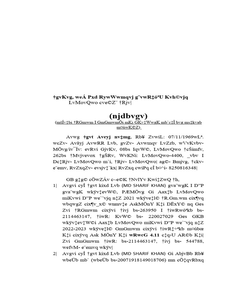 Affidavite Certificate Name Correction Pdf