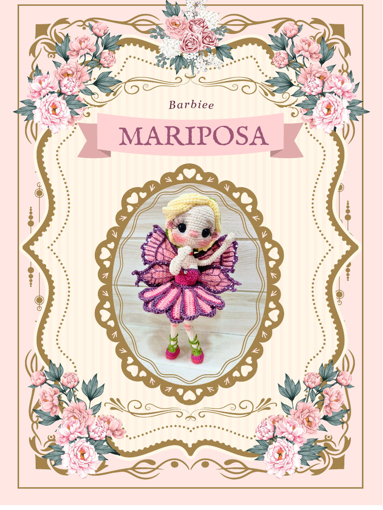 KG Gu 237 a de Tejido Barbie Mariposa | PDF