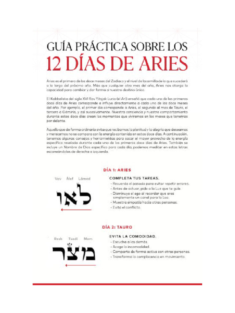 guia practica de 12 zodiaco | PDF