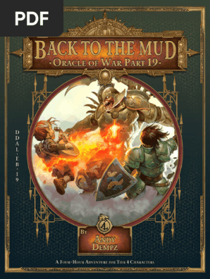 DDAL-EB-19 - Back To The Mud | PDF | Dungeons & Dragons