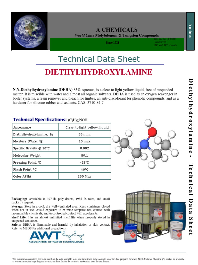 DTH TDS | PDF | Shelf Life | Water
