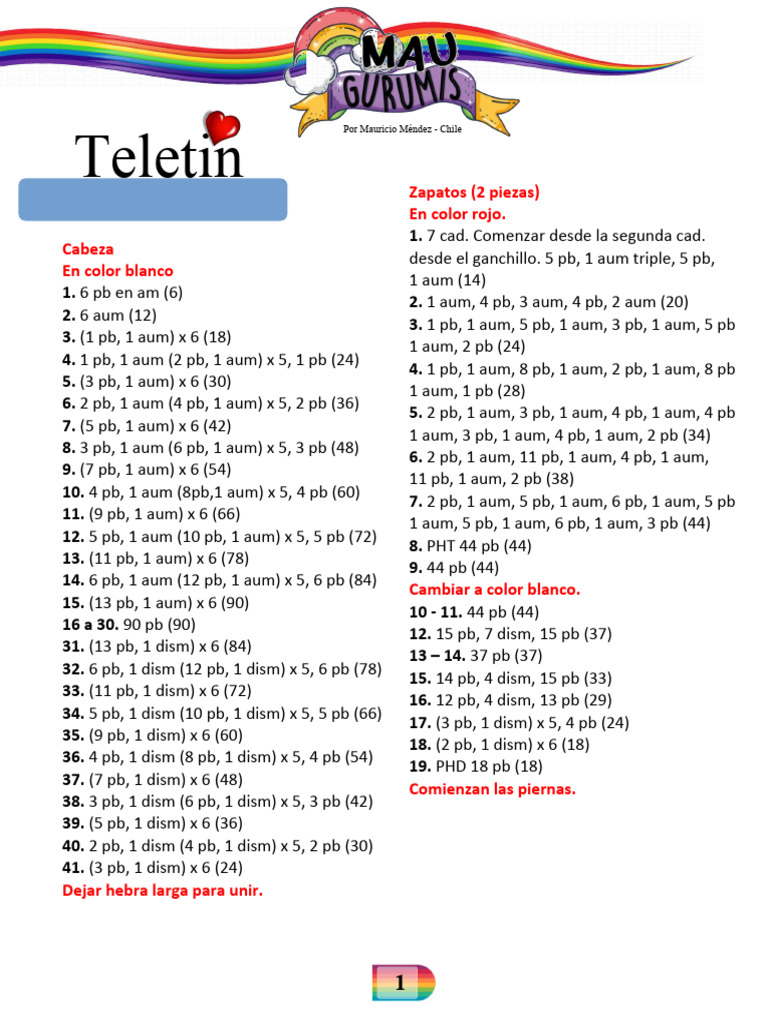 Patrón Teletín | PDF