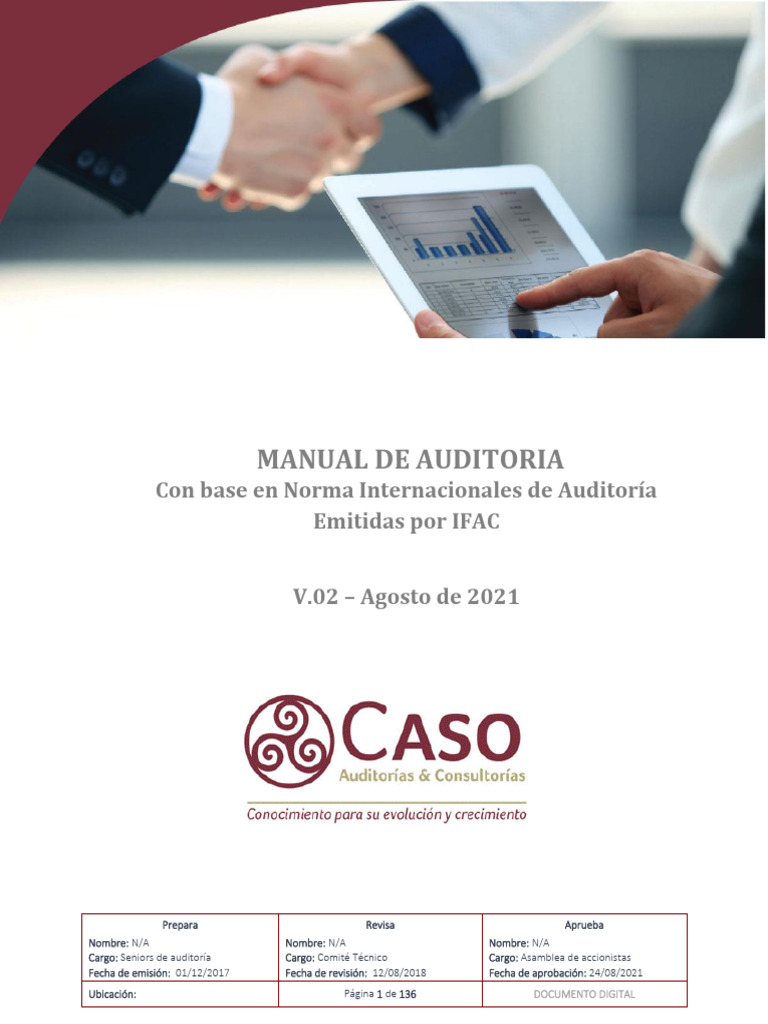 Manual de Auditoría: Normas y Procedimientos | PDF | Auditoría | Contralor
