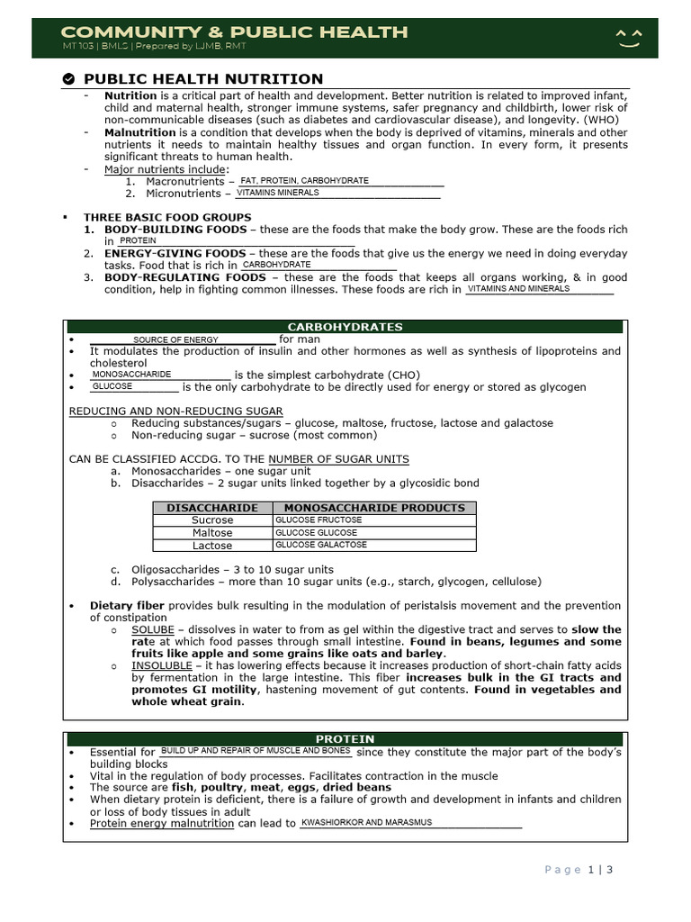 Public Health Nutrition Essentials | PDF | Carbohydrates | Body Mass Index