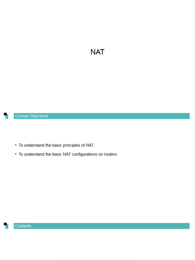 26 Security+Basics+-+NAT+Principles | PDF | Ip Address | Computer Network