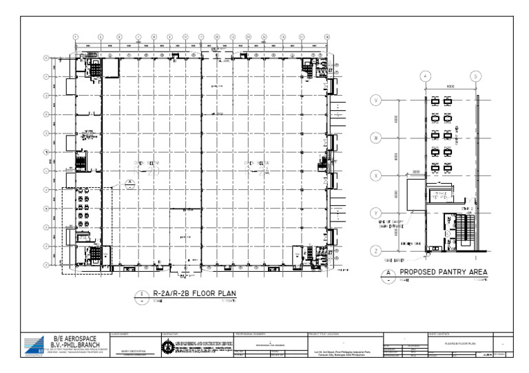 Proposed R-2A/R-2B Floor Plan Design | PDF | Engineering